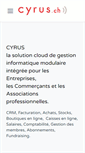 Mobile Screenshot of cyrus.ch